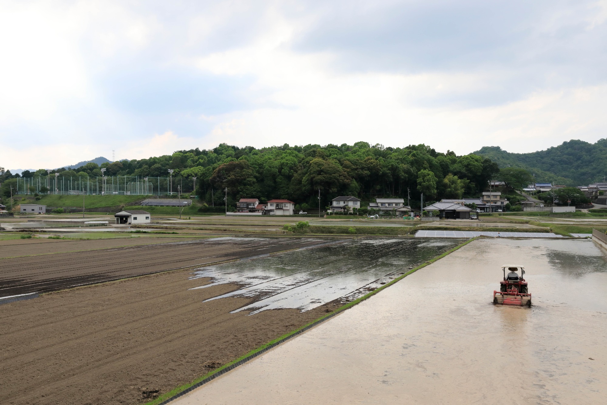 画像：のどかな田園風景